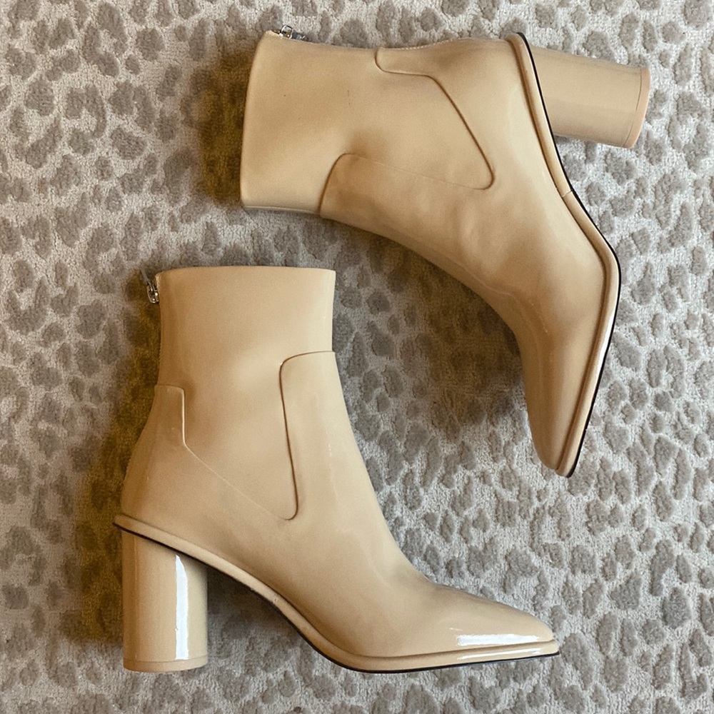 rag & bone tan/cream ankle boots - Picture 4 of 16